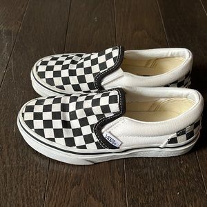 Vans kids boys classic slip on